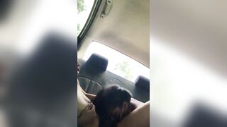 I seduce my best friend in the uber and we have very hot sex there