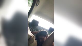 I seduce my best friend in the uber and we have very hot sex there