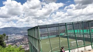 Pervert invites an 18-year-old girl to get her tits sucked outdoors