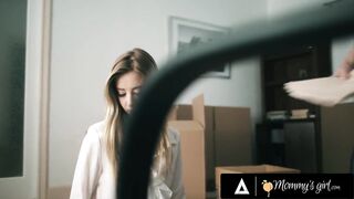 MOMMY'S GIRL - MILF Lawyer Kenzie Taylor Hard Fingers & Facefucks Ambitious New Assistant Haley Reed