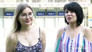 Ersties Hei es Treffen in Berlin zwischen Emily und Marie S