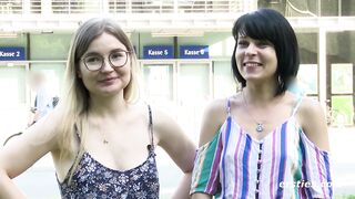 Ersties Hei es Treffen in Berlin zwischen Emily und Marie S