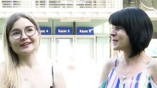 Ersties Hei es Treffen in Berlin zwischen Emily und Marie S