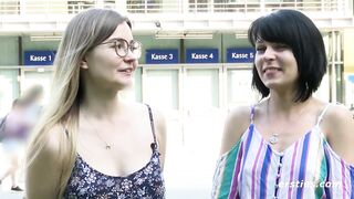 Ersties Hei es Treffen in Berlin zwischen Emily und Marie S