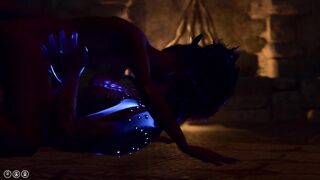 Tiefling and Karlach can finally touch each other (2nd romance scene + dialogs)