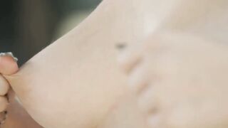 hot blonde teen dreams of dick when she cums creampie cumshot