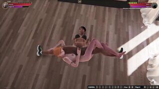 Judith vs Dela (Naked Fighter 3D)