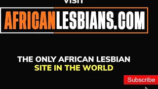 Ebony Lesbian College Girls Meet up and Play With Their Pussies