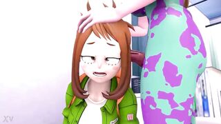 earjob Uraraka