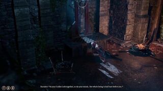 Lesbian Dark Skin Elf x Minthara Baldurs Gate 3 1080p 60fps Ultra