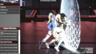 Ophelia Plays 'Pure Onyx' - Animation Gallery - Onyx & Fem Cop (No Commentary)
