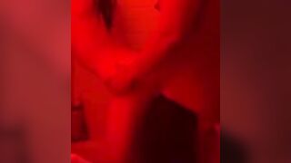 Lesbian Couple Has Sex in The Shower with a Stap On - Real Lesbian Couple Shower Orgasm Sex Toys