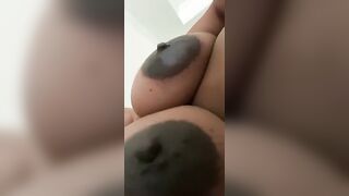 Rough Black Nipples After Waking From A Nap (Try Not To Lick The Screen)