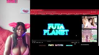 REACTING TO ANIMATED SHEMALE PORN