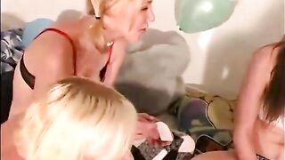 Nasty dare teens lick pussy