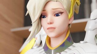 Overwatch Horny babes Compilation Uncensored 3D
