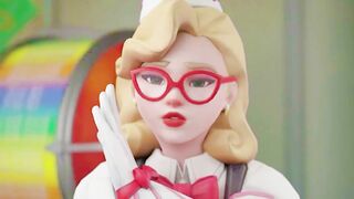 Overwatch Horny babes Compilation Uncensored 3D