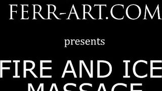 Sensual Lesbian Anal Figging Ginger Massage