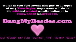 Hot Girl Friends Lesbo Threesome Fun Day