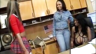 Ebony Lesbians Kapri Styles, Lola Lane, Chloe Black