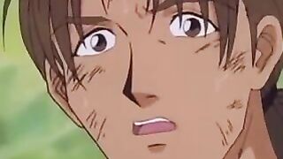 Girls are licking at the beach