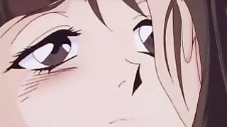 Girls are licking at the beach