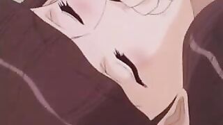 Girls are licking at the beach