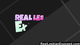 RealLesbianExposed - Turning a straight friend into a pussy lover