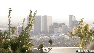 Kagney Linn Karter and Tori Black lick each other's pussy