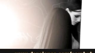 DaneJones Teen begs busty redhead to give her lesbian orgasms