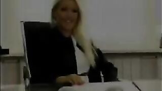 Lesbian Boss Tastes Her Own Employee
