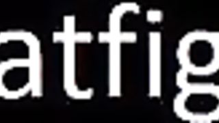 Big Boobs Bobby in action - duel of the busty tribads in Catfight