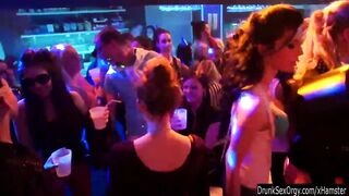 Sinfully party chicks dancing and fucking