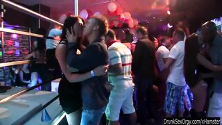 Sinfully party chicks dancing and fucking