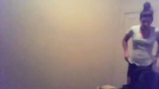 bedroom changing to bikinis lq