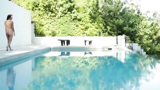 Malena Morgan and Lily Love passionate lesbian scene