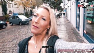 German lesbians do real sex meetings casting and one woman picks up the other