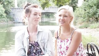 Ersties - Leidenschaftlicher Berlin-Besuch von Lisa M bei Gabi