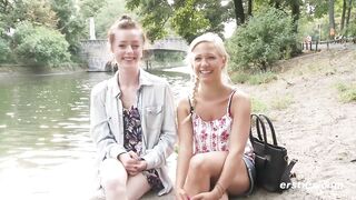 Ersties - Leidenschaftlicher Berlin-Besuch von Lisa M bei Gabi