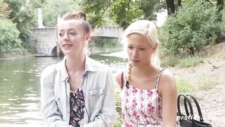 Ersties - Leidenschaftlicher Berlin-Besuch von Lisa M bei Gabi