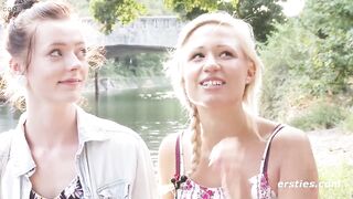 Ersties - Leidenschaftlicher Berlin-Besuch von Lisa M bei Gabi