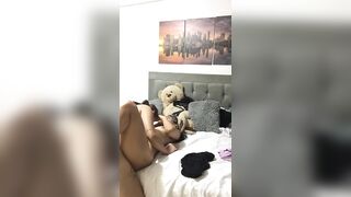 My kisses me and seduces me until I'm horny, we end up fucking