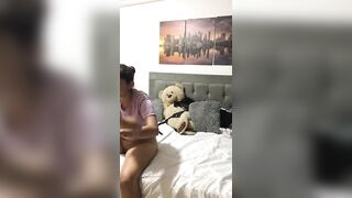 My kisses me and seduces me until I'm horny, we end up fucking