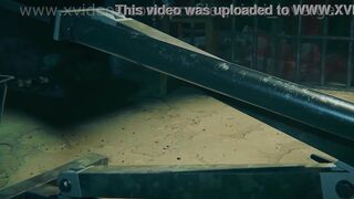 Lara Croft pounded with a Big Dick Dildo Machine 3D animation 1080p