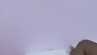 Lesbian BBW ebonies fuck their fat boxes with a strap on in bed