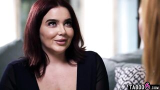 Huge boobs lesbian MILF neighbors Lauren Phillips and Natasha Nice know each other secrets