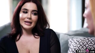 Huge boobs lesbian MILF neighbors Lauren Phillips and Natasha Nice know each other secrets