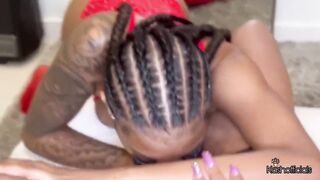 Rubbing wet pussy clit to clit