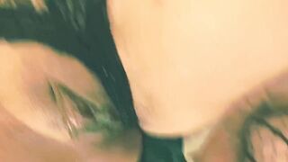 Bisexual/lesbian interracial pussy eating