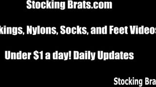 Its time for our lesbian foot fetish orgy to begin